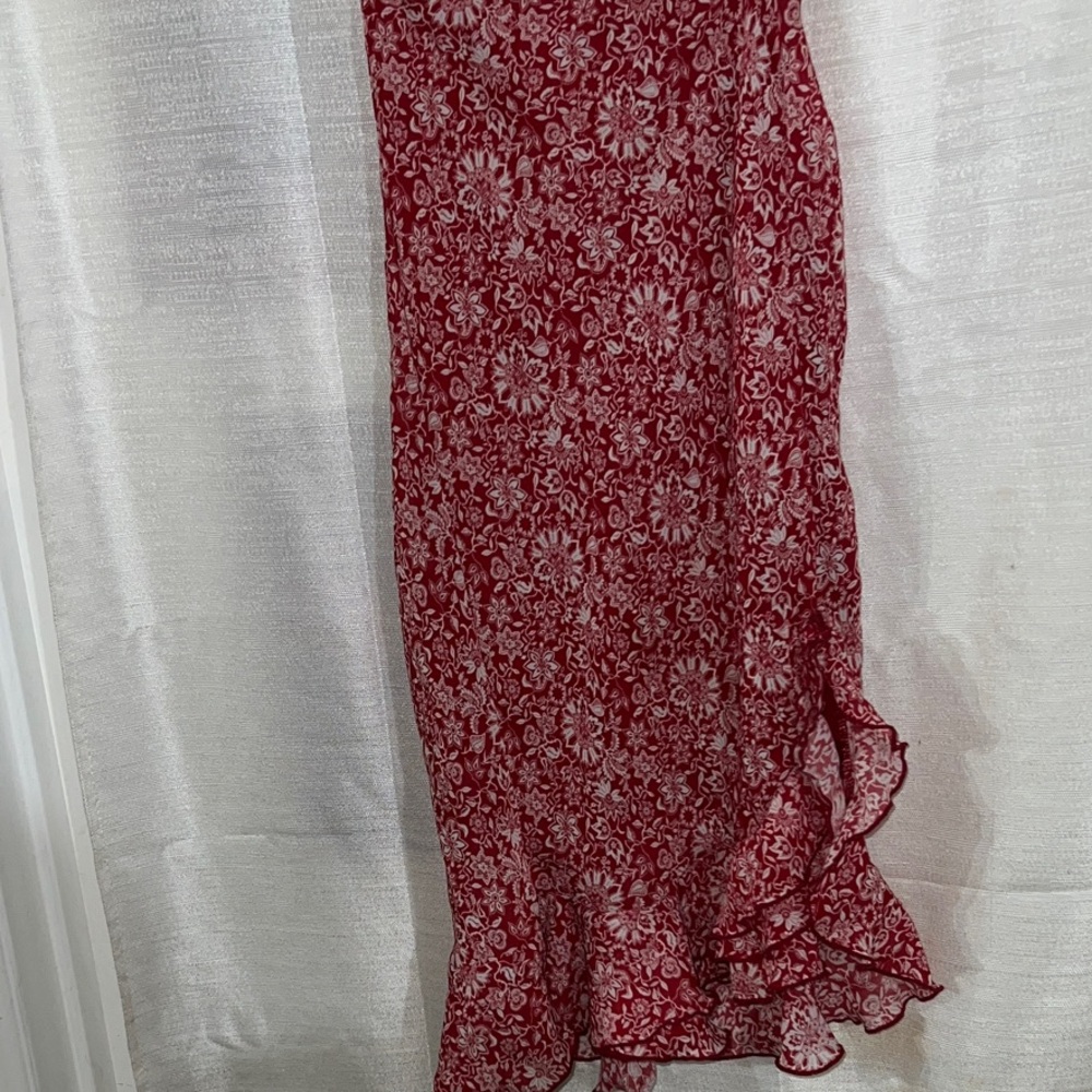 Mary-Kate and Ashley Red Floral Kids Skirt